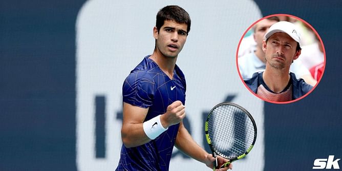 "The goals and our thoughts about what he can reach, it's very difficult to say, just let him play" - Coach Juan Carlos Ferrero on whether Carlos Alcaraz is future No. 1
