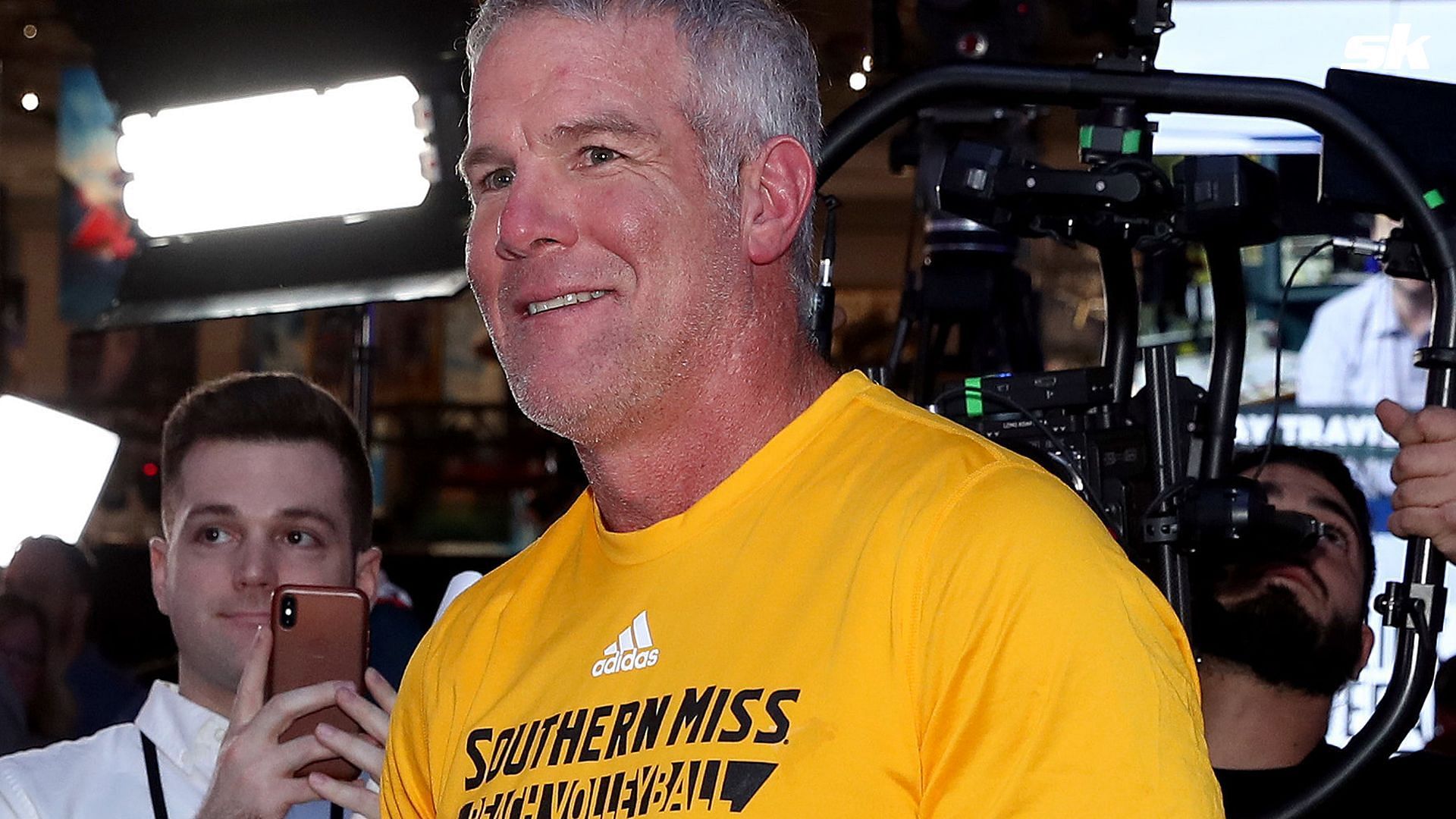 Former NFL quarterback Brett Favre