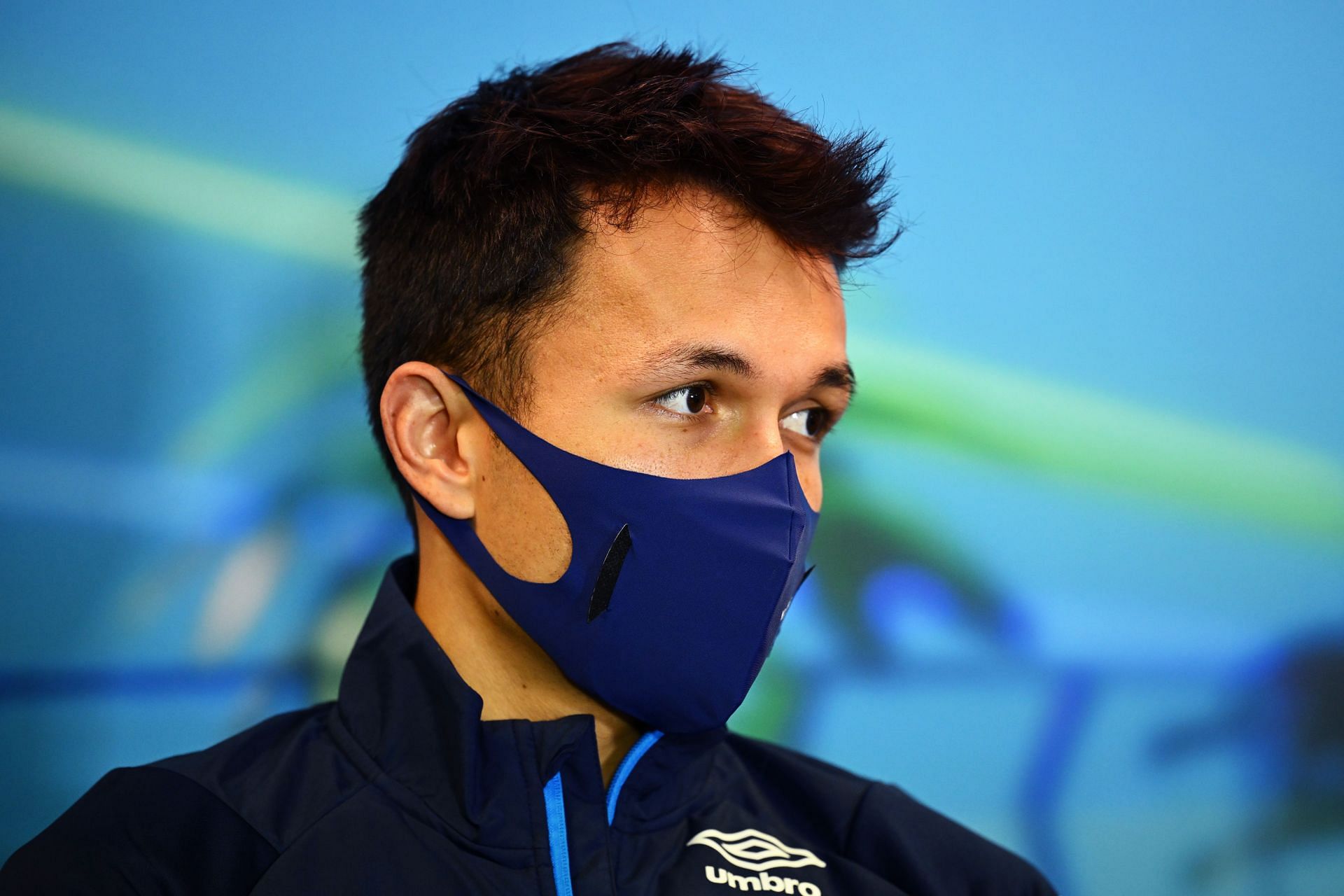 Alex Albon before the F1 Grand Prix of Australia - Practice (Photo by Clive Mason/Getty Images)