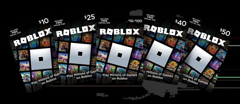 Affordable roblox gift card For Sale