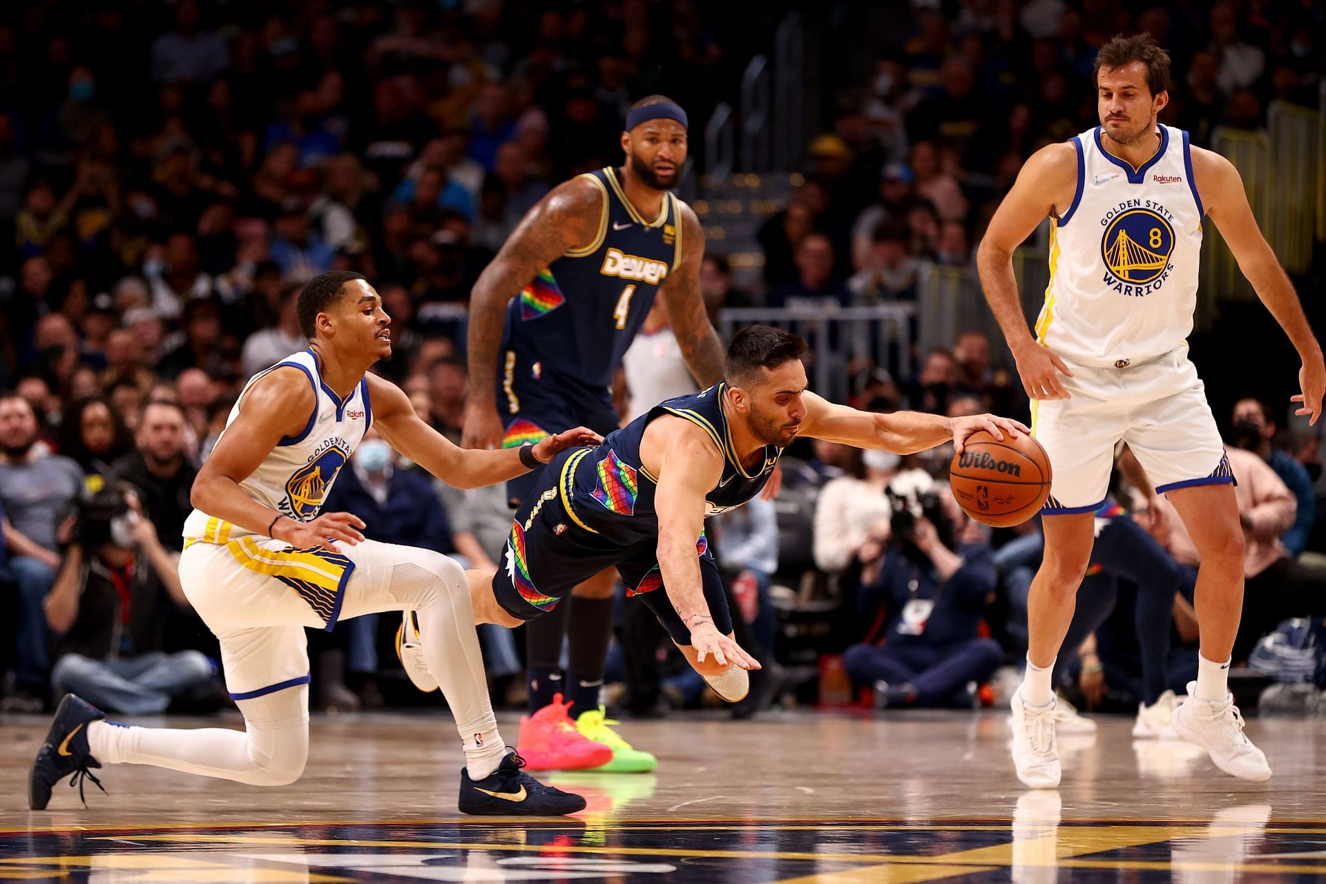 Golden State Warriors v Denver Nuggets