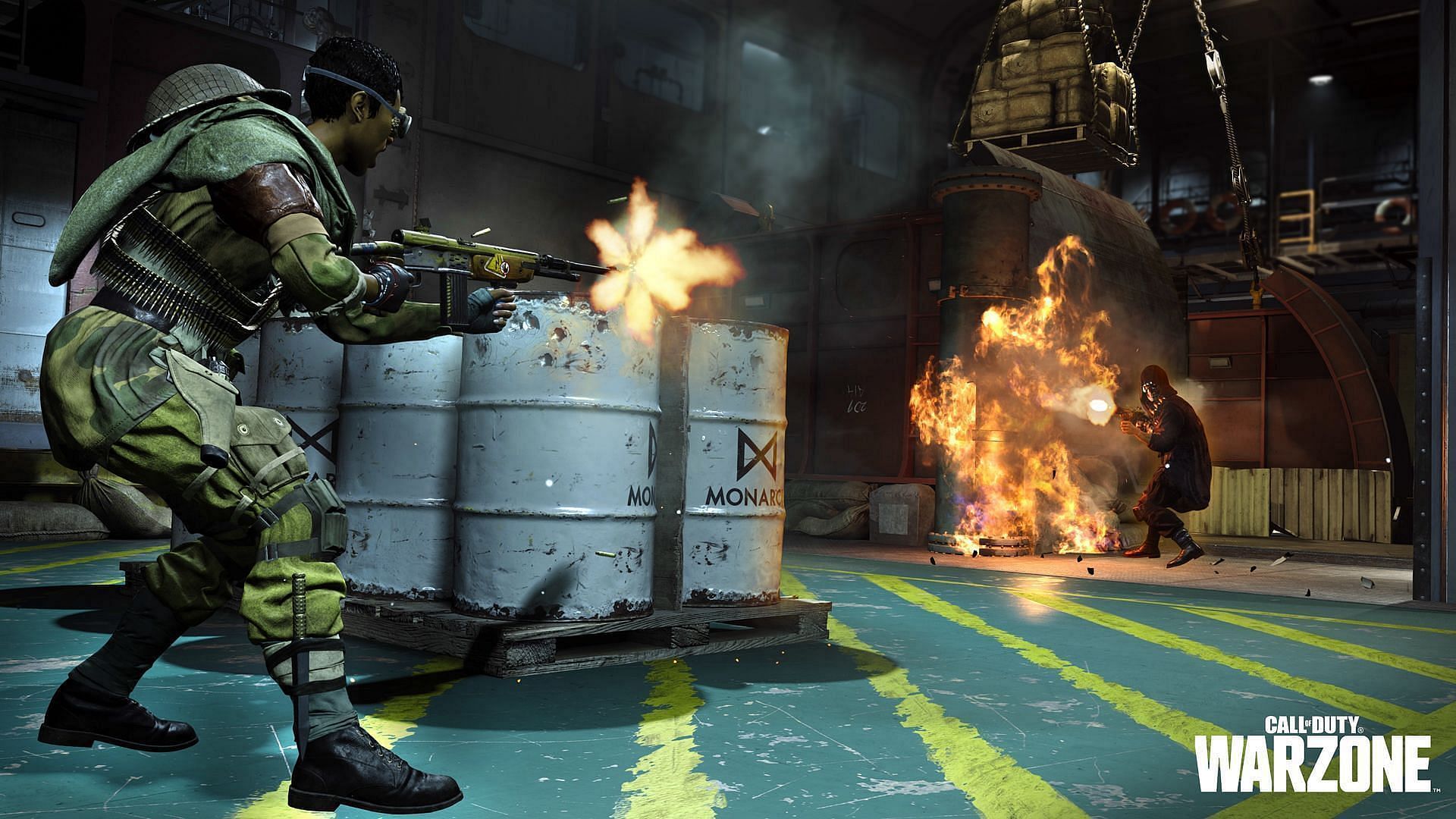 Some guns work better in Warzone&rsquo;s Rebirth Island (Image via Activision)