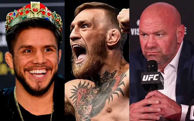 "Talking sh** on Instagram does not get you fights" - Dana White weighs in on Conor McGregor and "retired" Henry Cejudo going back-and-forth on Twitter