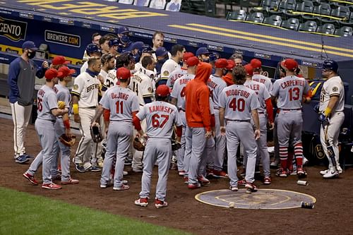 St Louis Cardinals v Milwaukee Brewers