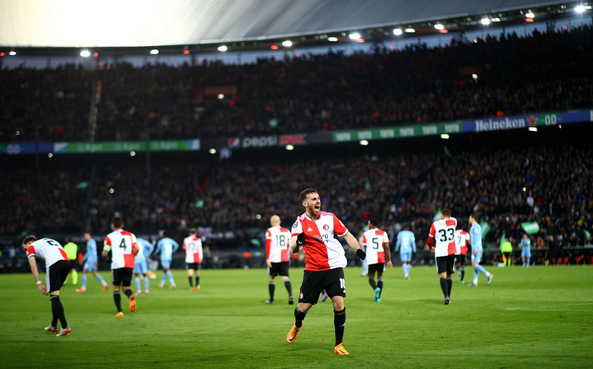Feyenoord will host Olympique Marseille on Thursday - UEFA Europa Conference League