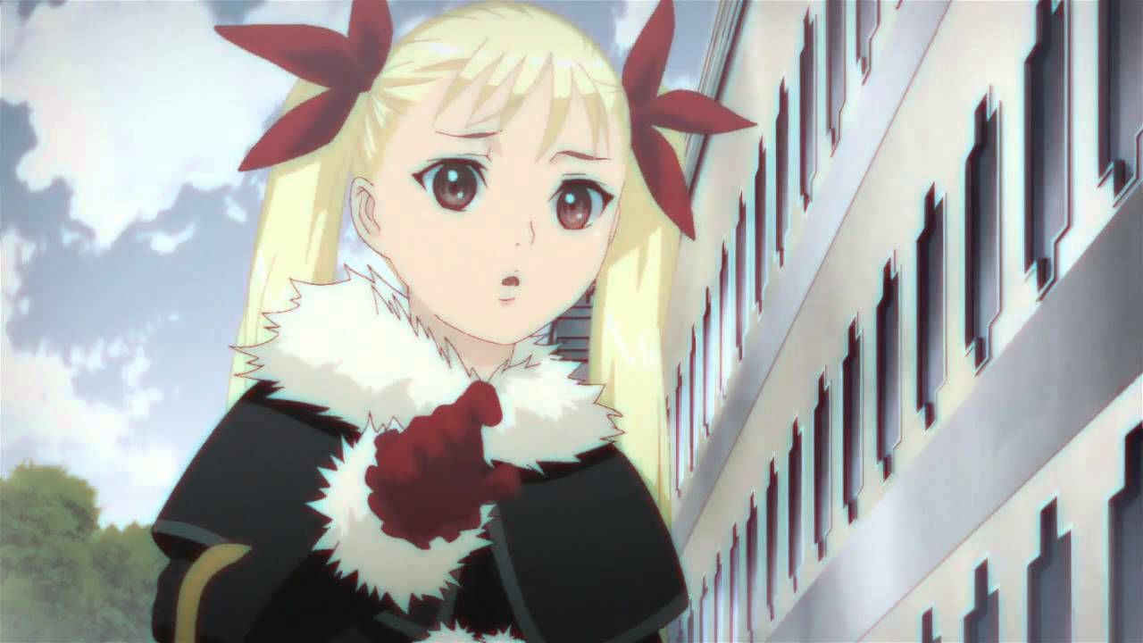 Mina Tepeas as seen in the anime Dance in the Vampire Bund (Image via Shaft)