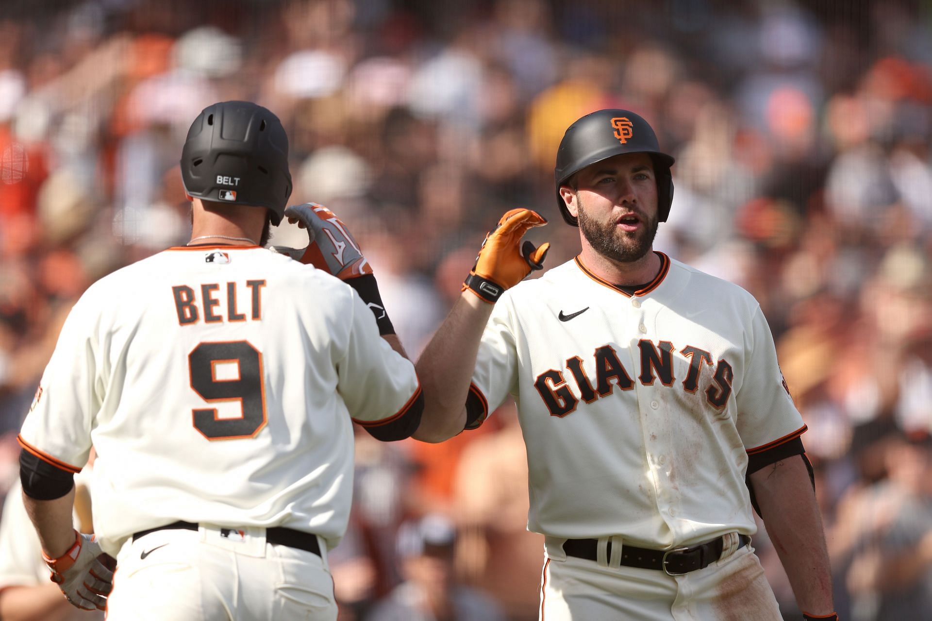 Brandon Belt and Darin Ruf