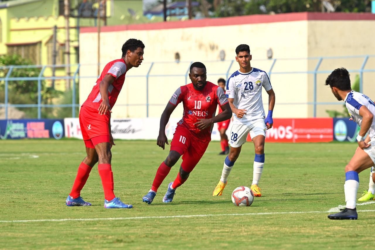 Aizawl FC defeated Real Kashmir FC 3-2 in an exciting game (Image: Twitter/I-League)