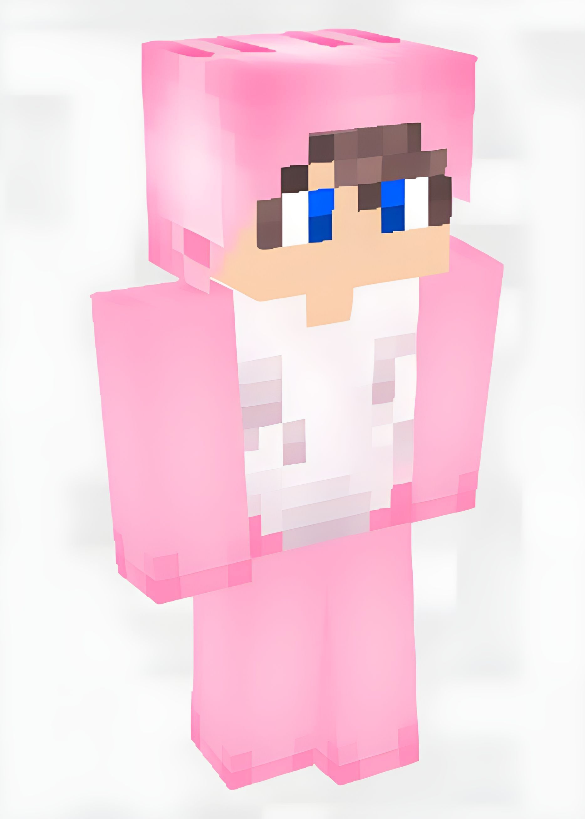 Pink Minecraft Block Skin