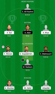 IGM vs TVS Fantasy Suggestion Team 2