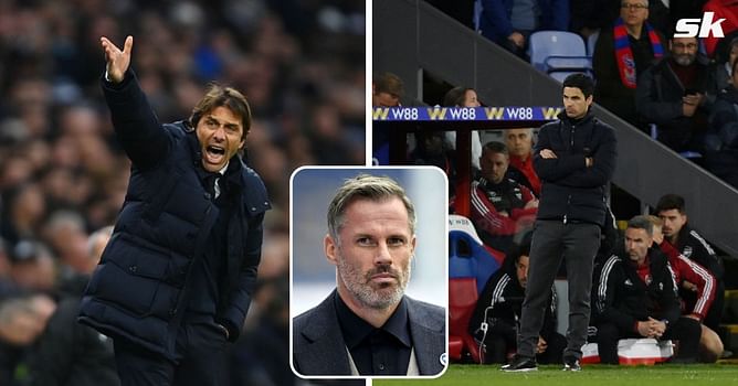 "It changes all the time" - Jamie Carragher performs a U-turn on his top-four predictions as the race heats up between Arsenal and Tottenham