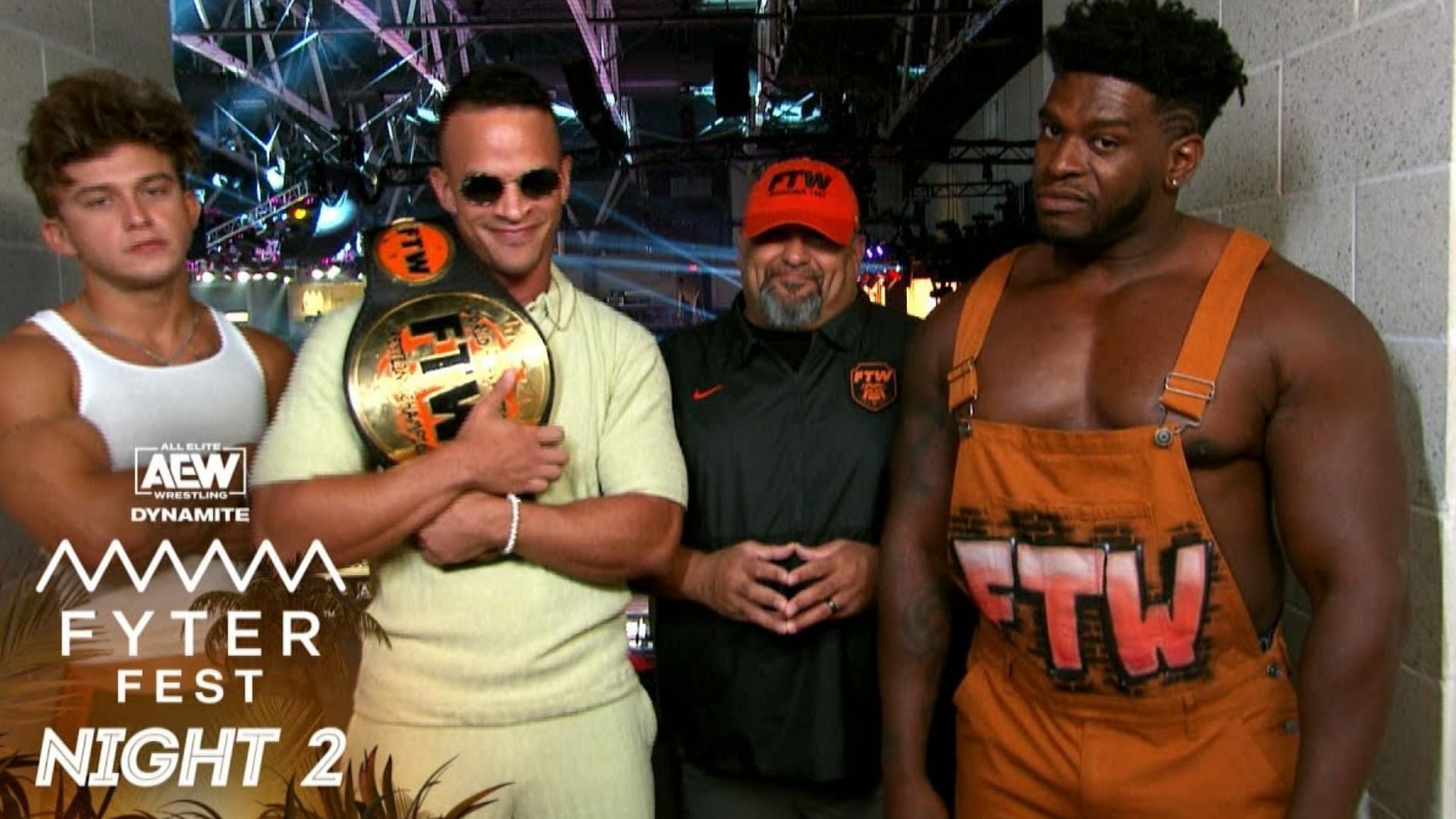 Team Taz consists of the ECW veteran, his son, Ricky Starks and Powerhouse Hobbs