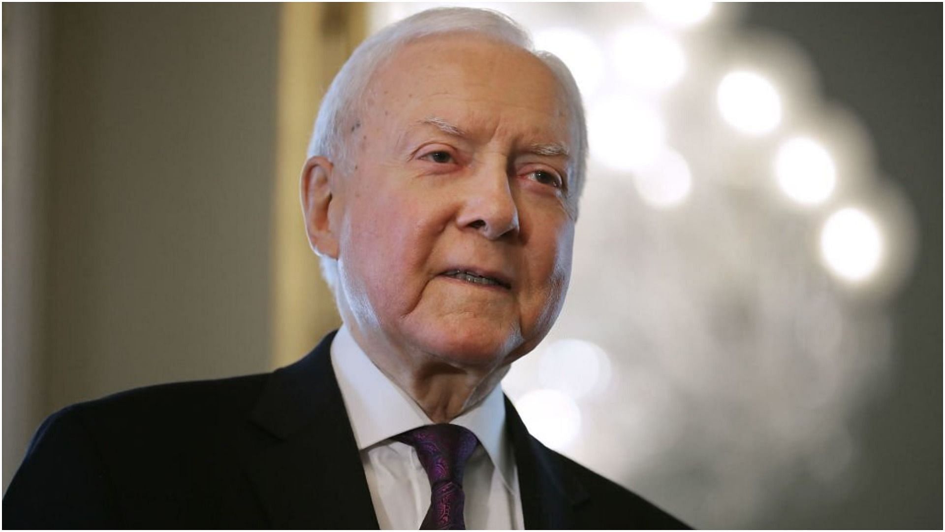 Orrin G. Hatch served as a United States Senator from Utah from 1977 to 2019 (Image via Chip Somodevilla/Getty Images)