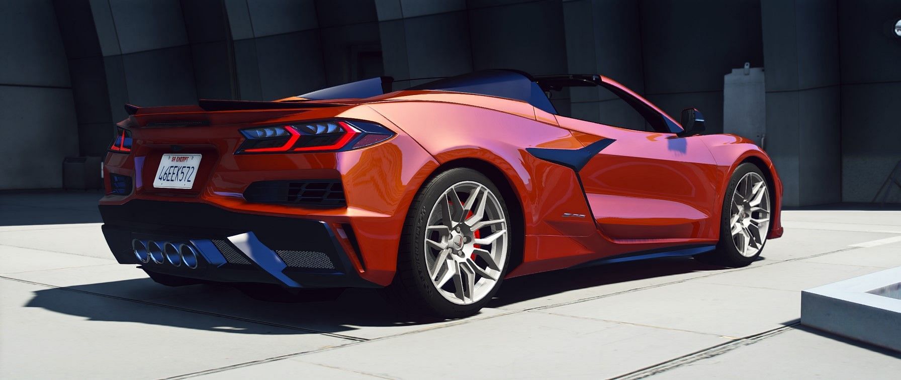 The all-new Chevy Corvette hasn&#039;t yet begun production, but GTA gamers can have a spin (Image via gtacarmods)