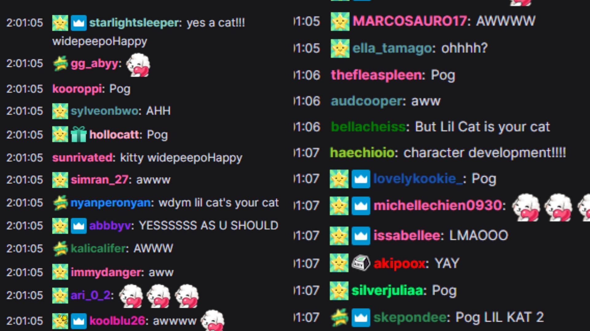 Comments by viewers who were watching him live when he made the comment (Image via Sykkuno/Twitch)