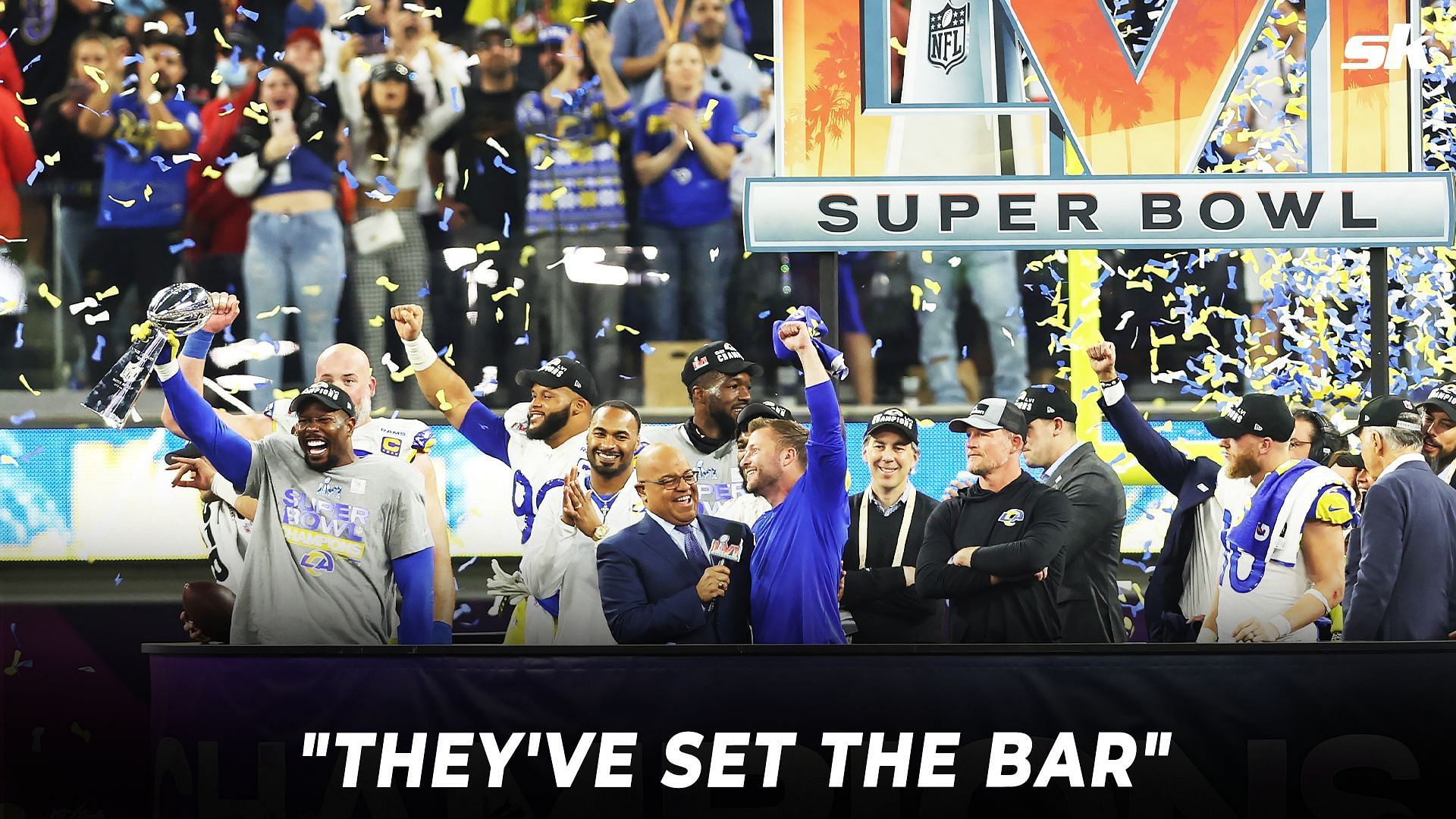 The Los Angeles Rams have &quot;set the bar,&quot; according to NFL analyst John Middlekauff