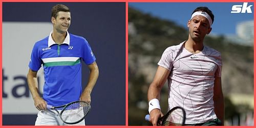 Hubert Hurkacz will take on Grigor Dimitrov in the quarterfinals of the Monte-Carlo Masters