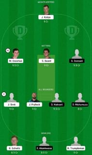 NAM vs UGA Dream11 Fantasy Tip #1
