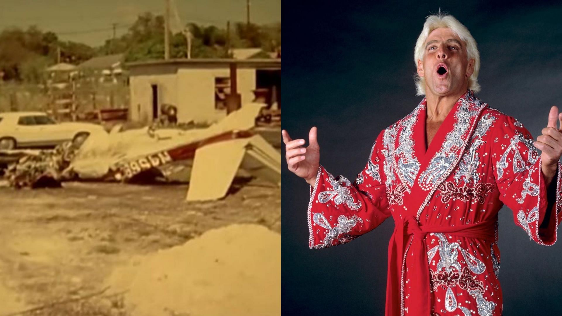 WWE Hall of Famer Ric Flair almost lost his life in a plane crash in 1975