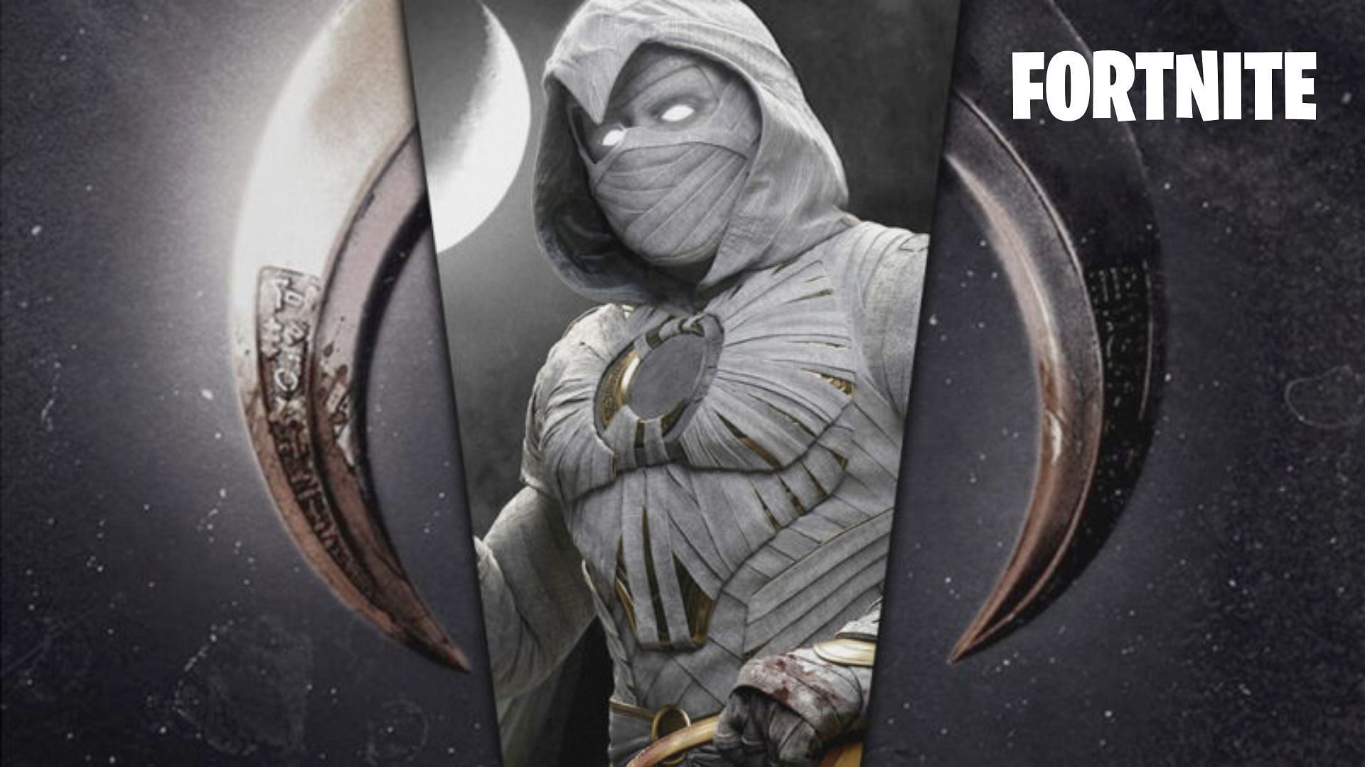 With the recent speculations, a confirmation might have been made for a Moon Knight skin coming to Fortnite soon (Image via Sportskeeda)
