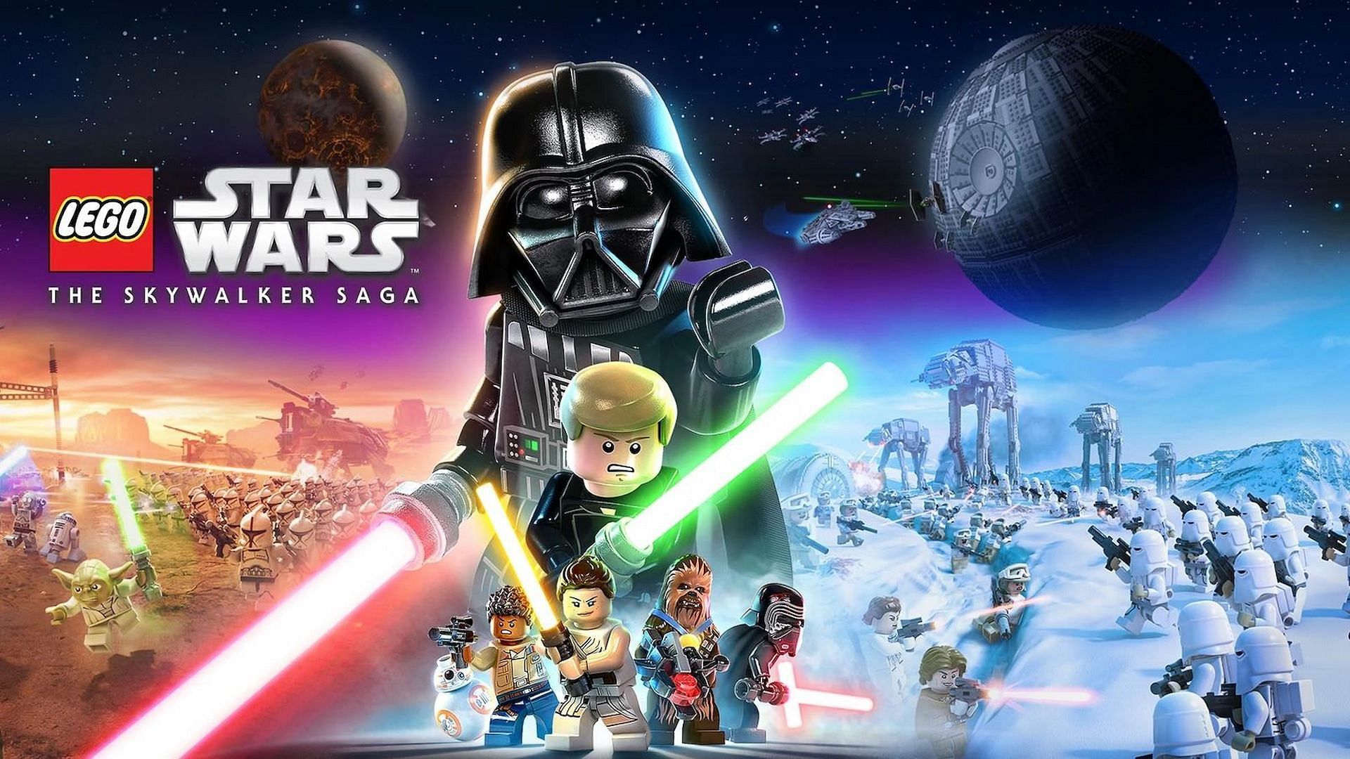 Players can complete many challenges in Lego Star Wars: The Skywalker Saga to earn unique rewards (Image via Warner Bros.)