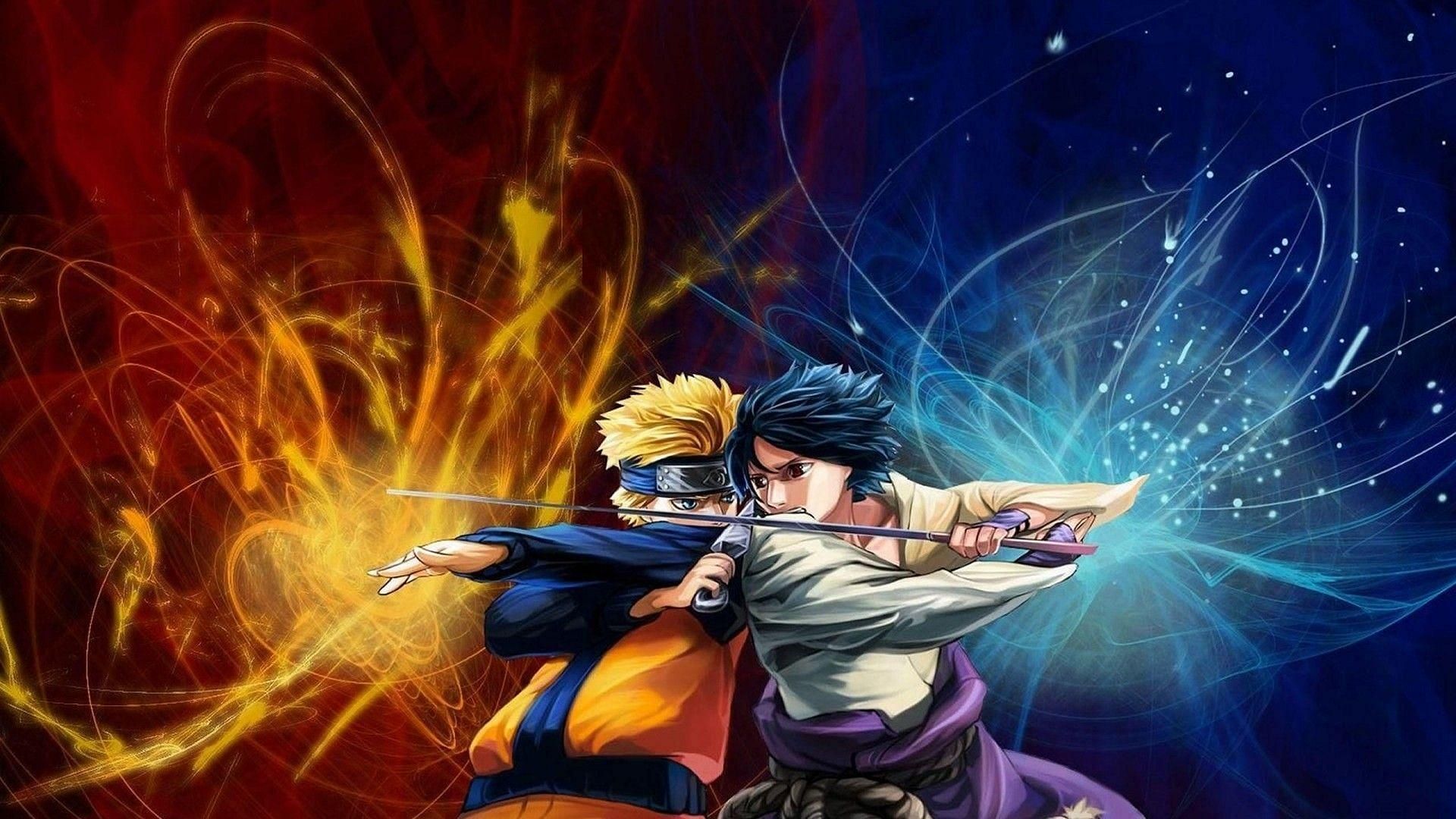 sasuke and naruto jounin  Anime naruto, Naruto and sasuke wallpaper, Naruto  art