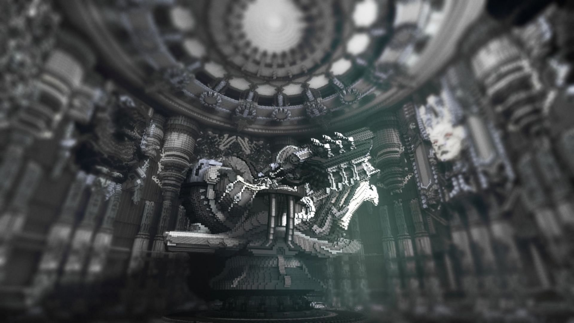 The &quot;Space Jockey&quot; chamber was made famous by its adaptation in the film Alien (Image via Everbloom Games)