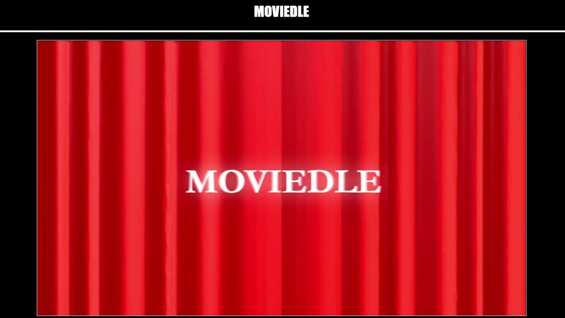 Moviedle compresses an entire film into a one-second clip for cinephiles to guess the movie (Image via game)