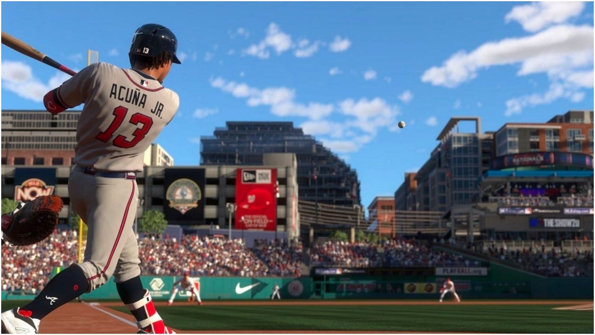 Which things can be transferred from earlier games to MLB The Show 22? (Image via Sony)
