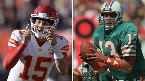 Patrick Mahomes and Dan Marino