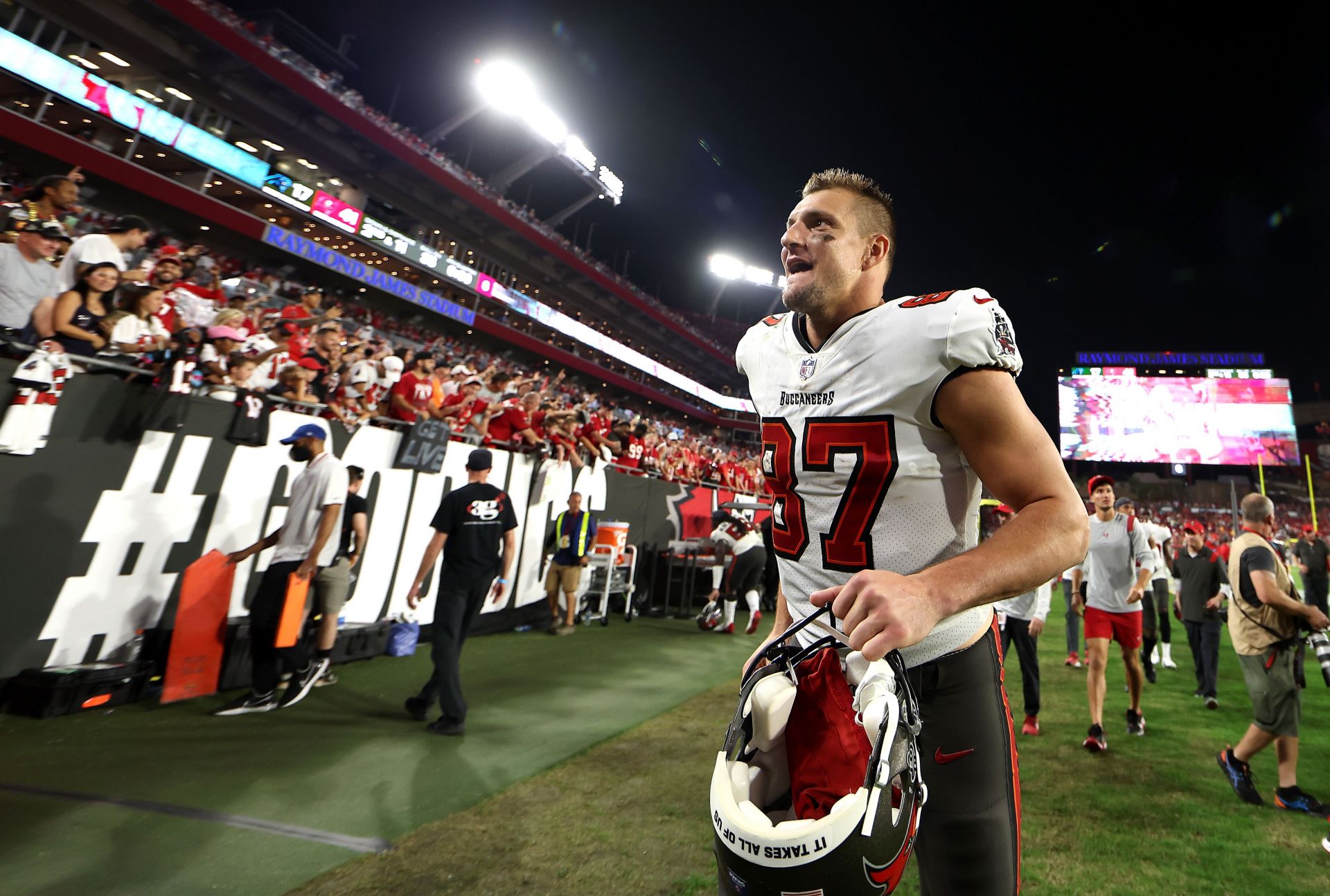 Rob Gronkowski Autographed Tampa Bay Buccaneers Jersey – Score