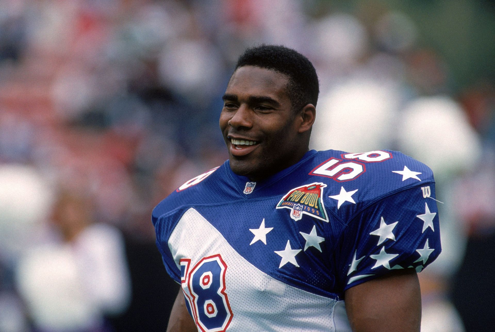 Jessie Tuggle at the 1995 Pro Bowl