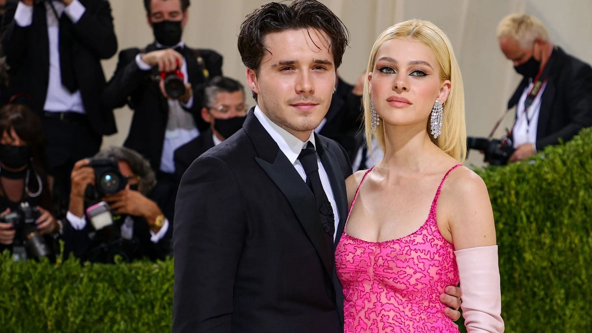 Brooklyn Beckham and Nicola Peltz first sparked dating rumors in October 2019 (Image via Theo Wargo/Getty Images)