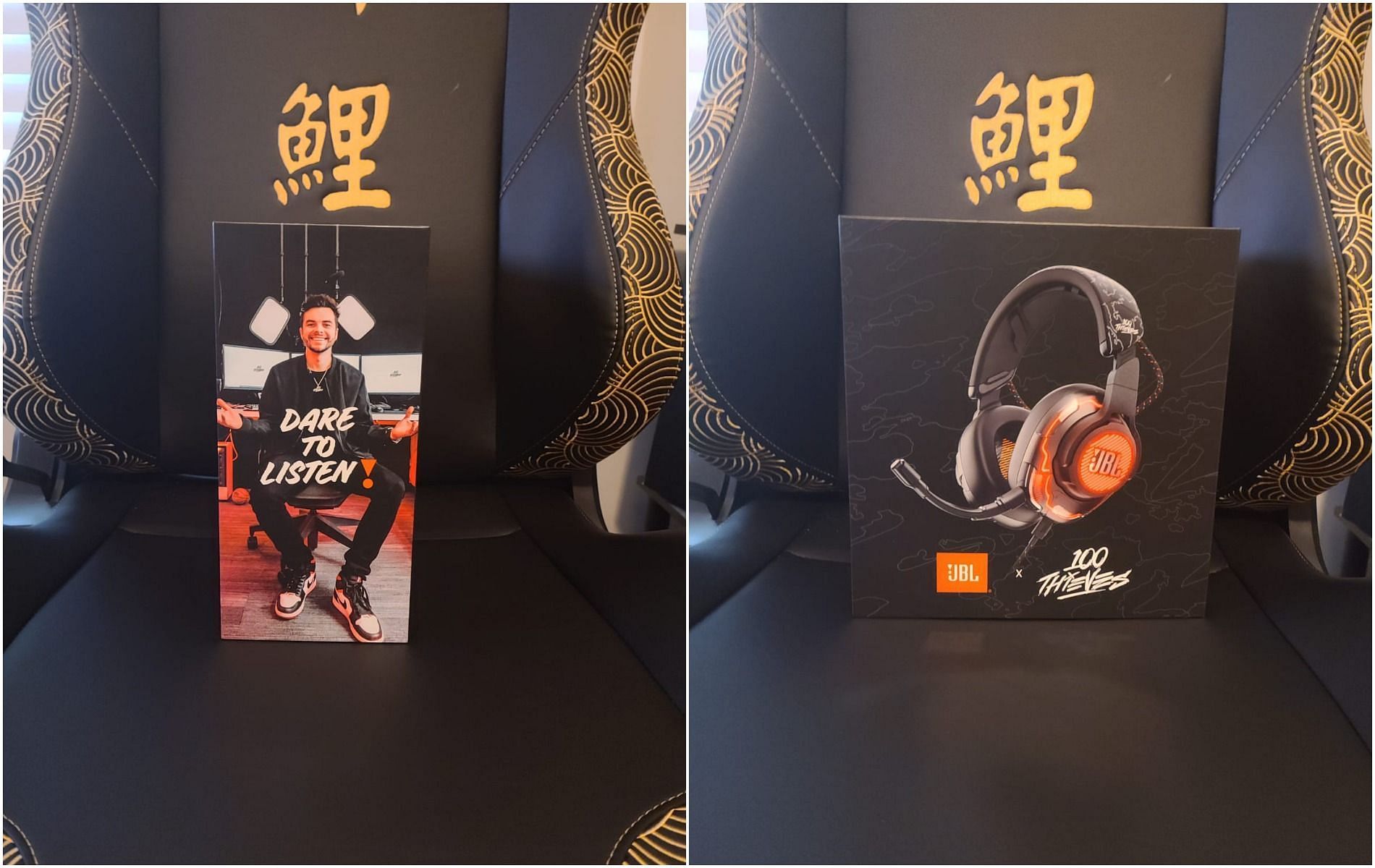 The JBL x 100 Thieves Headset is a solid gaming headset but does have a few weak spots in the design (Image via Sportskeeda)