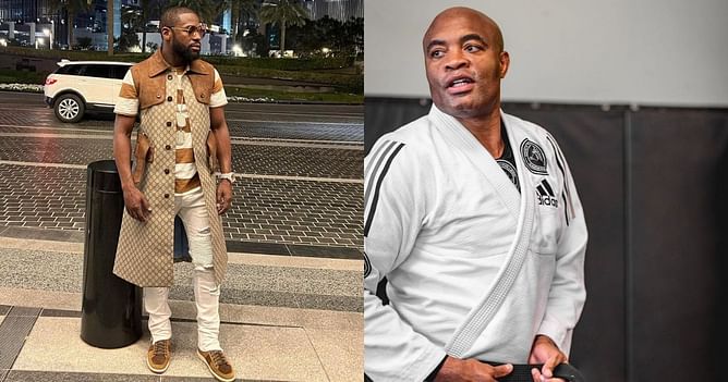 Floyd Mayweather Jr. blames Anderson Silva for holding press conference same day as Davis vs. Romero