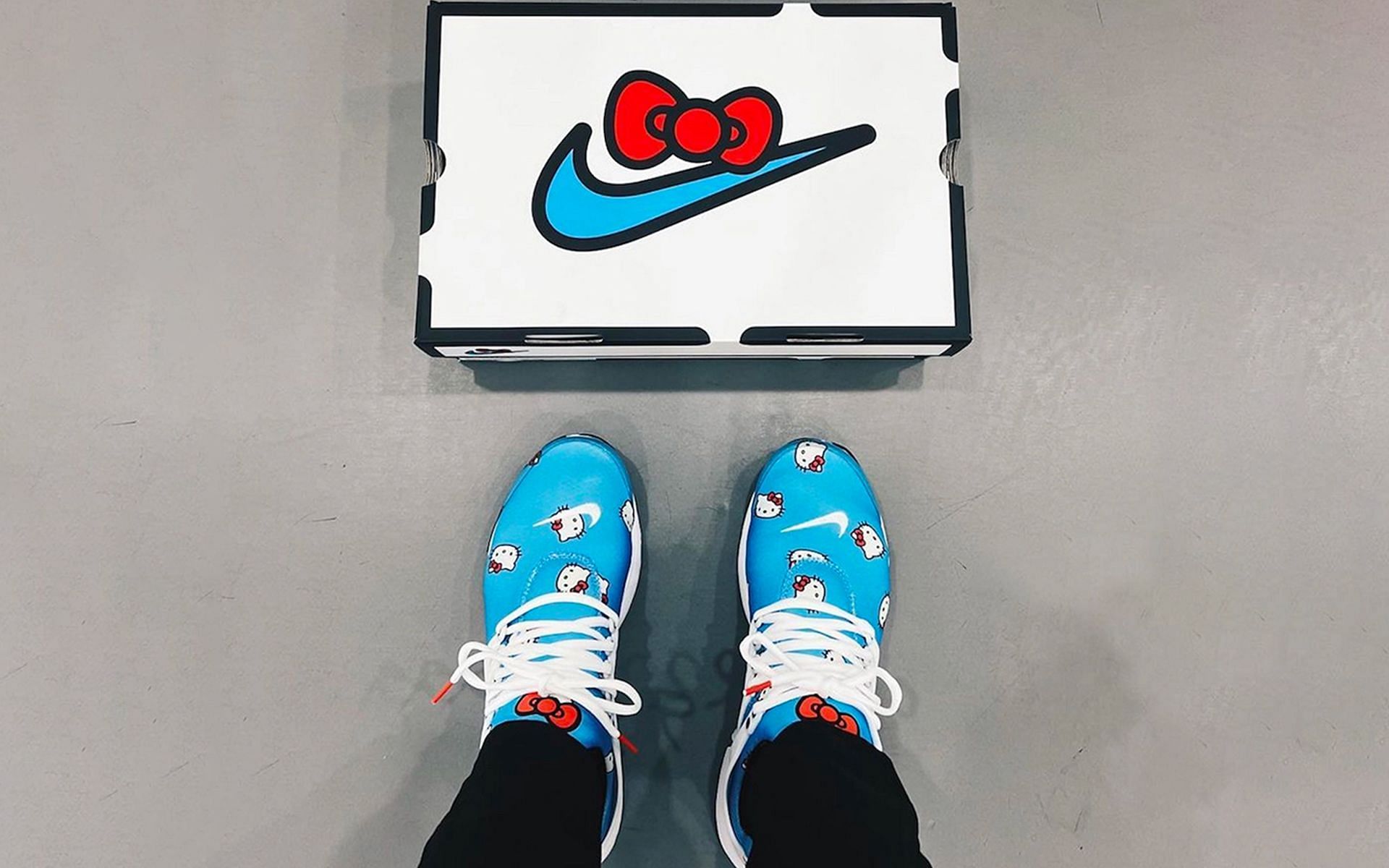 Hello Kitty x Nike Presto sneakers finally arriving next month (Image via Sportskeeda)