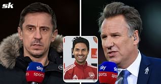"Not with the younger team he’s building" - Paul Merson disagrees with Gary Neville's comments on Arsenal manager Mikel Arteta