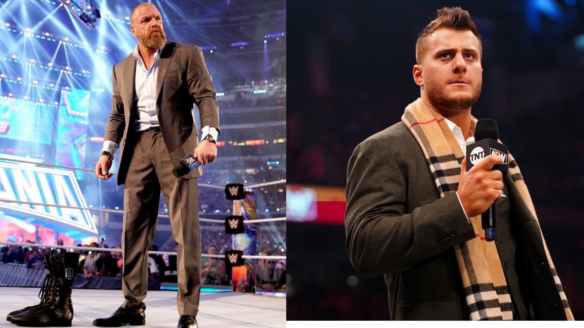 Triple H never got a chance to face these AEW stars