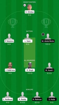 CK vs FRD Dream11 Fantasy Suggestion #2