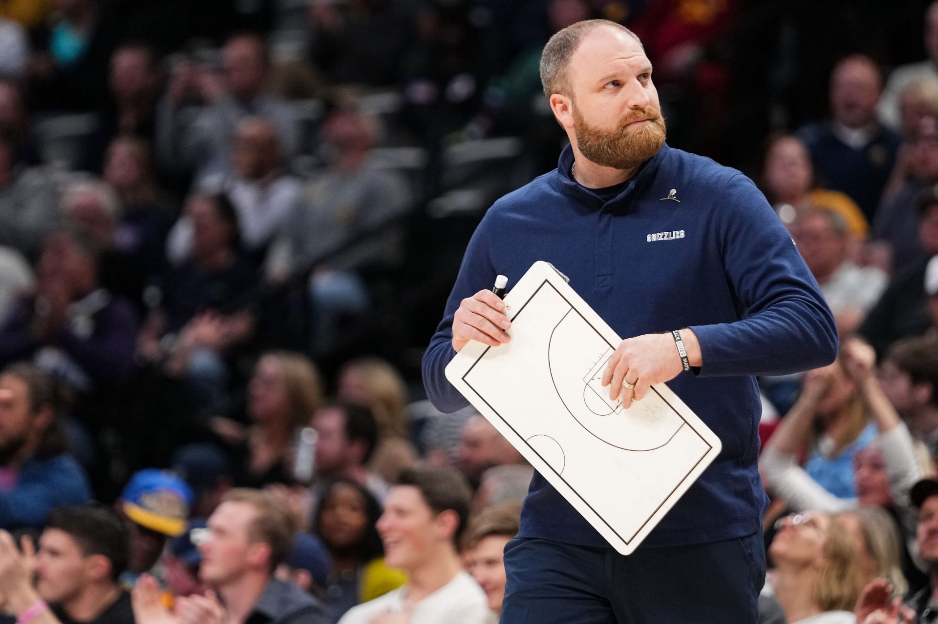 Head coach Taylor Jenkins of the Memphis Grizzlies