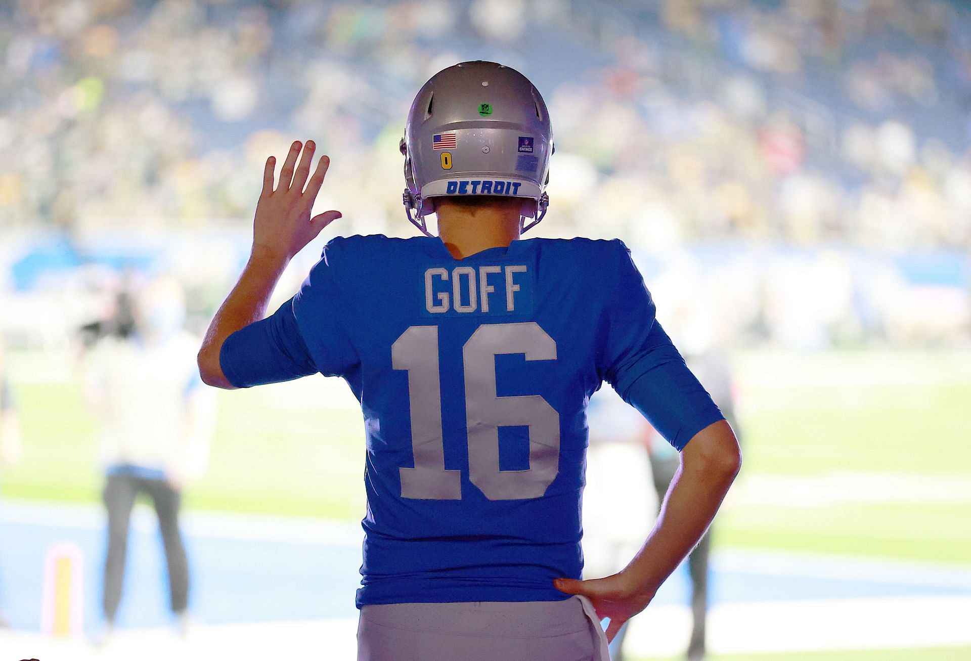 Los Angeles traded Jared Goff to Detroit in 2021.
