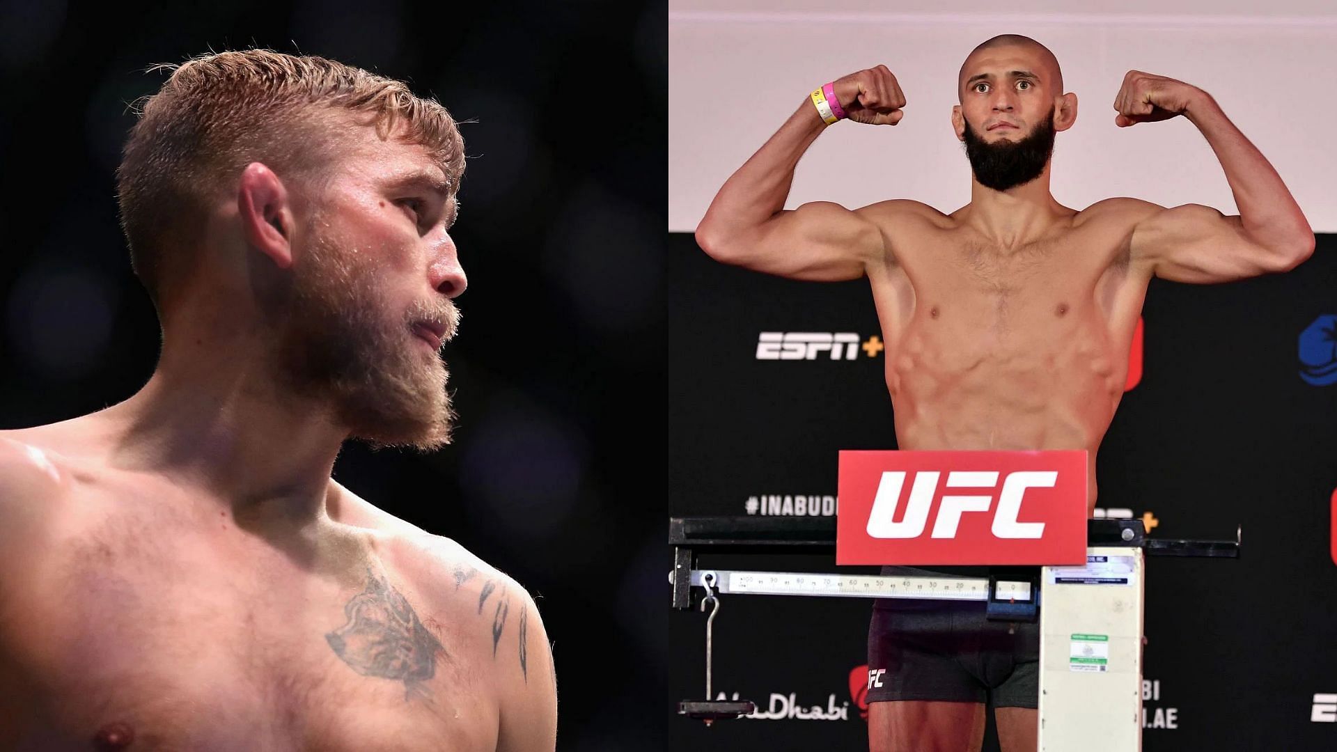 Alexander Gustafsson (left) and Khamzat Chimaev (right) [Images courtesy of Getty]