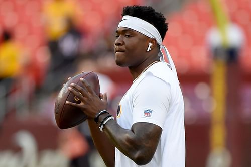 Former Washington Commanders quarterback Dwayne Haskins