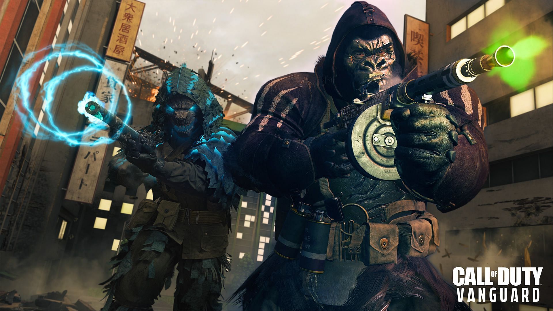 Godzilla and Kong operator skin in Warzone and Vanguard (Image via Activision)