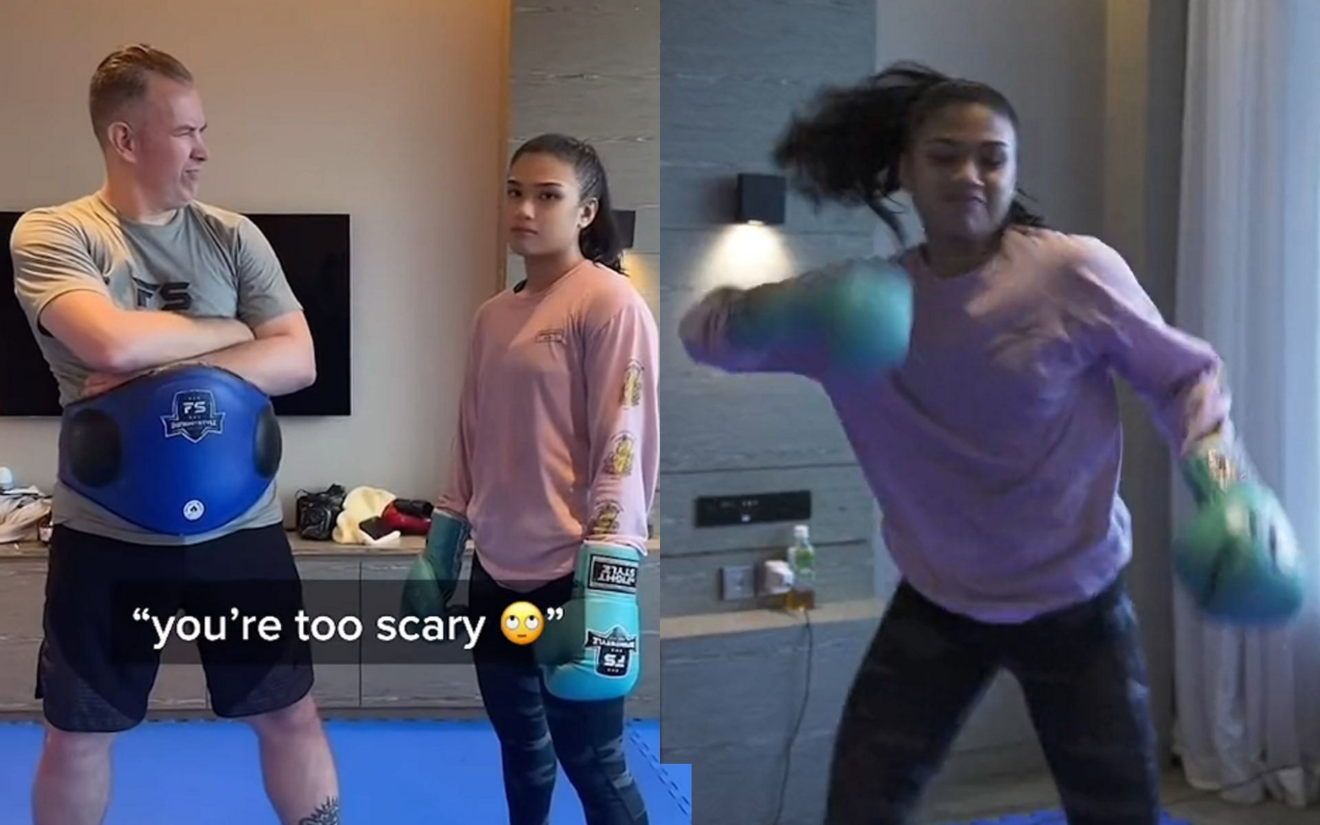 Jackie Buntan shows that she can be scary but fun at the same time. | [Photos: ONE Championship]