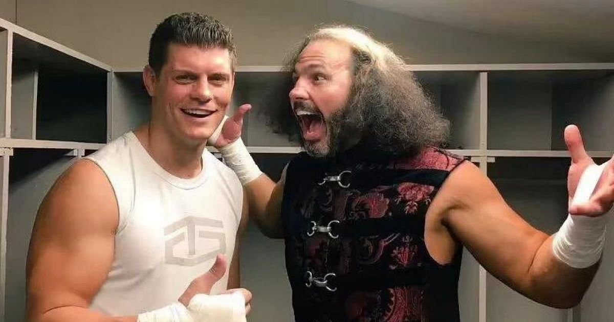 Cody Rhodes and Matt Hardy worked together in AEW.