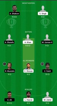 IGM vs FM Dream11 Prediction - Sharjah Ramadan T20 League