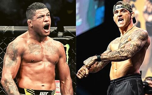 Gilbert Burns (left), Dustin Poirier (right) (Images courtesy: @gilbert_burns and @dustinpoirier via Instagram)