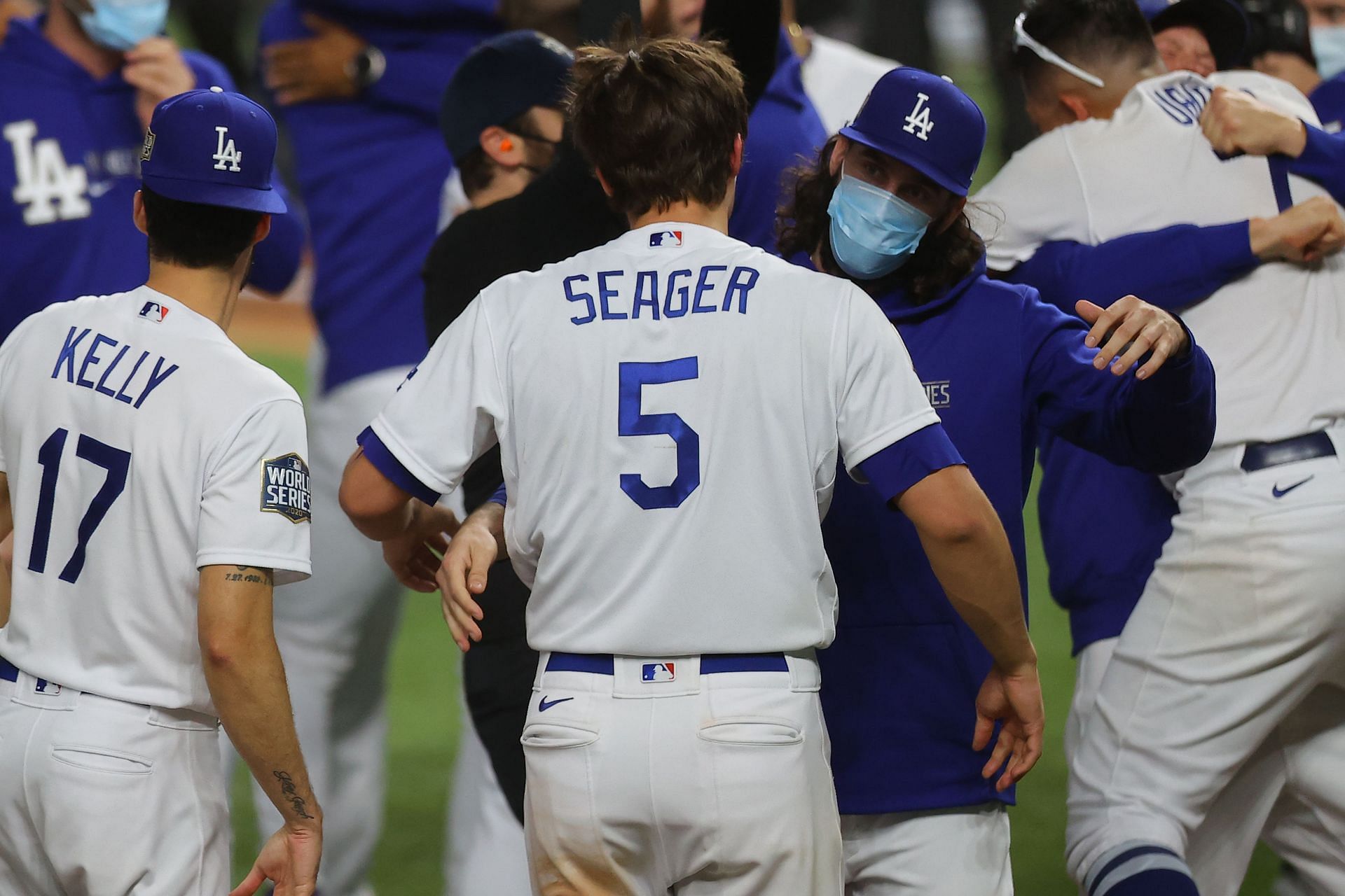 Corey Seager was the 2020 World Series MVP for the Dodgers