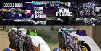 Valorant Doodle Buds skin bundle: Details, special feature, release date, price, and more